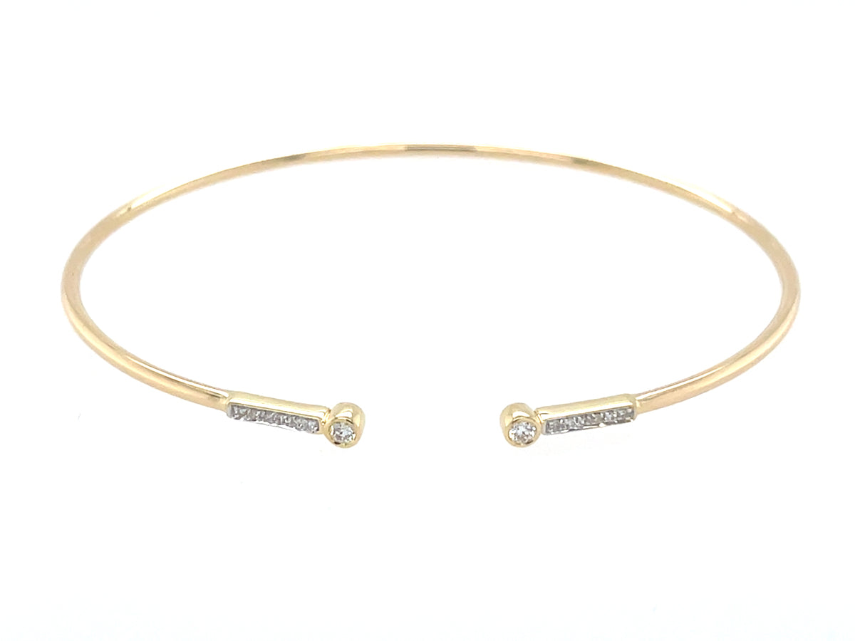 Diamond Dot Dash Flex Bangle