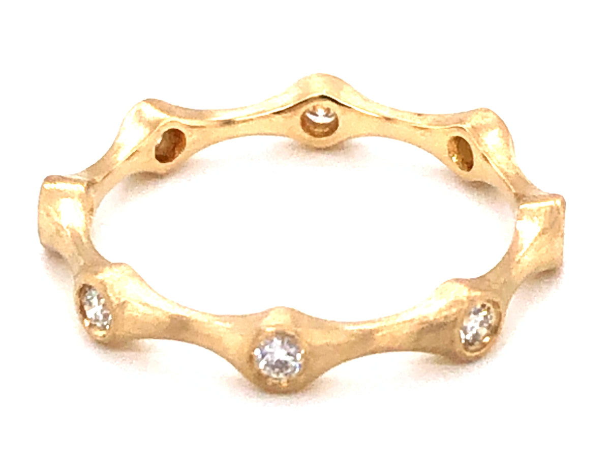 DIAMOND BEZEL ETERNITY RING