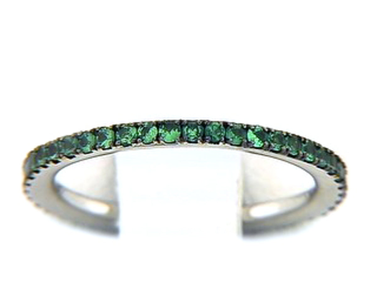 TSAVORITE ETERNITY BAND