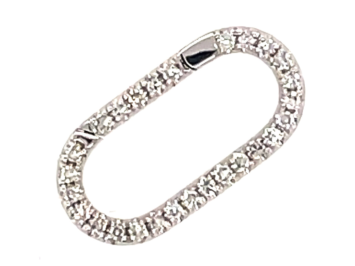 DIAMOND CONNECTOR OVAL 15MM