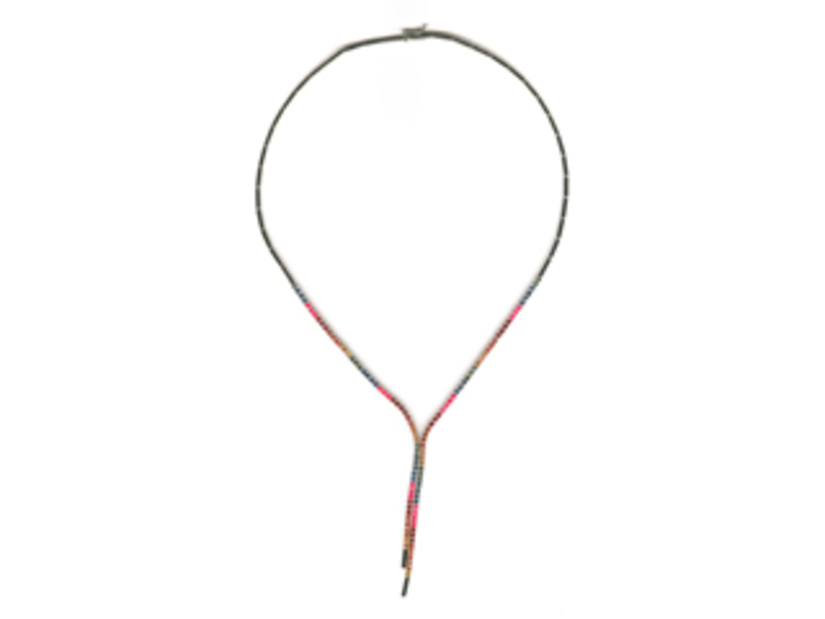 RAINBOW SAPPHIRE NECKLACE