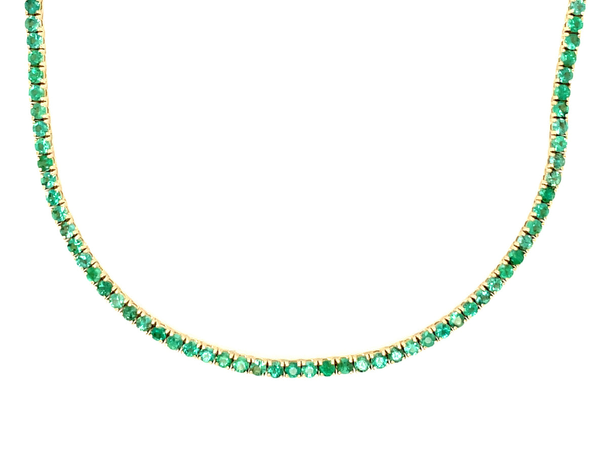 EMERALD NECKLACE, 16"
