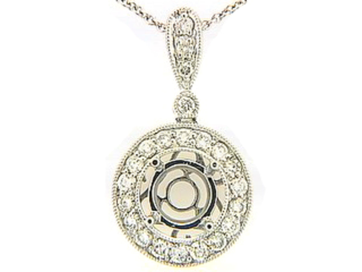 Diamond Pendant, 18kw (N) Special