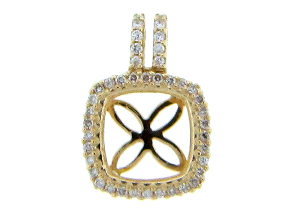 DIAMOND PENDANT, 14KY (N) SPECIAL
