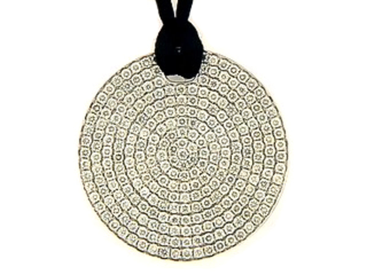 DIAMOND PENDANT, 18KW (N) SPECIAL