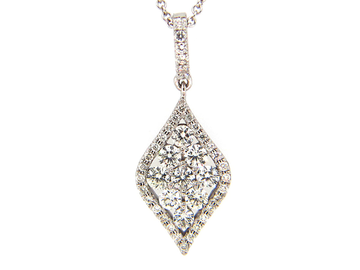DIAMOND PENDANT, 14KW (N) SPECIAL