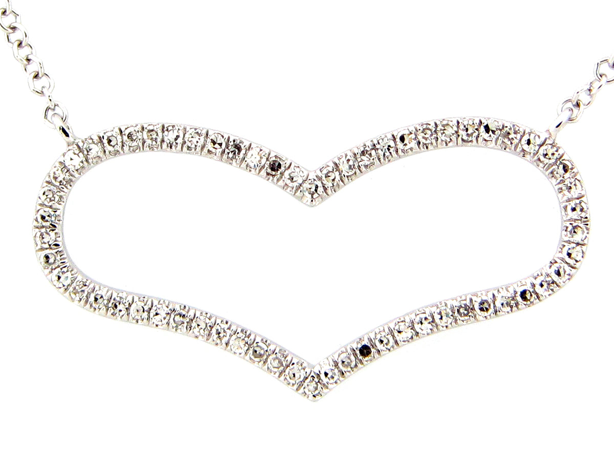 DIAMOND HEART PENDANT