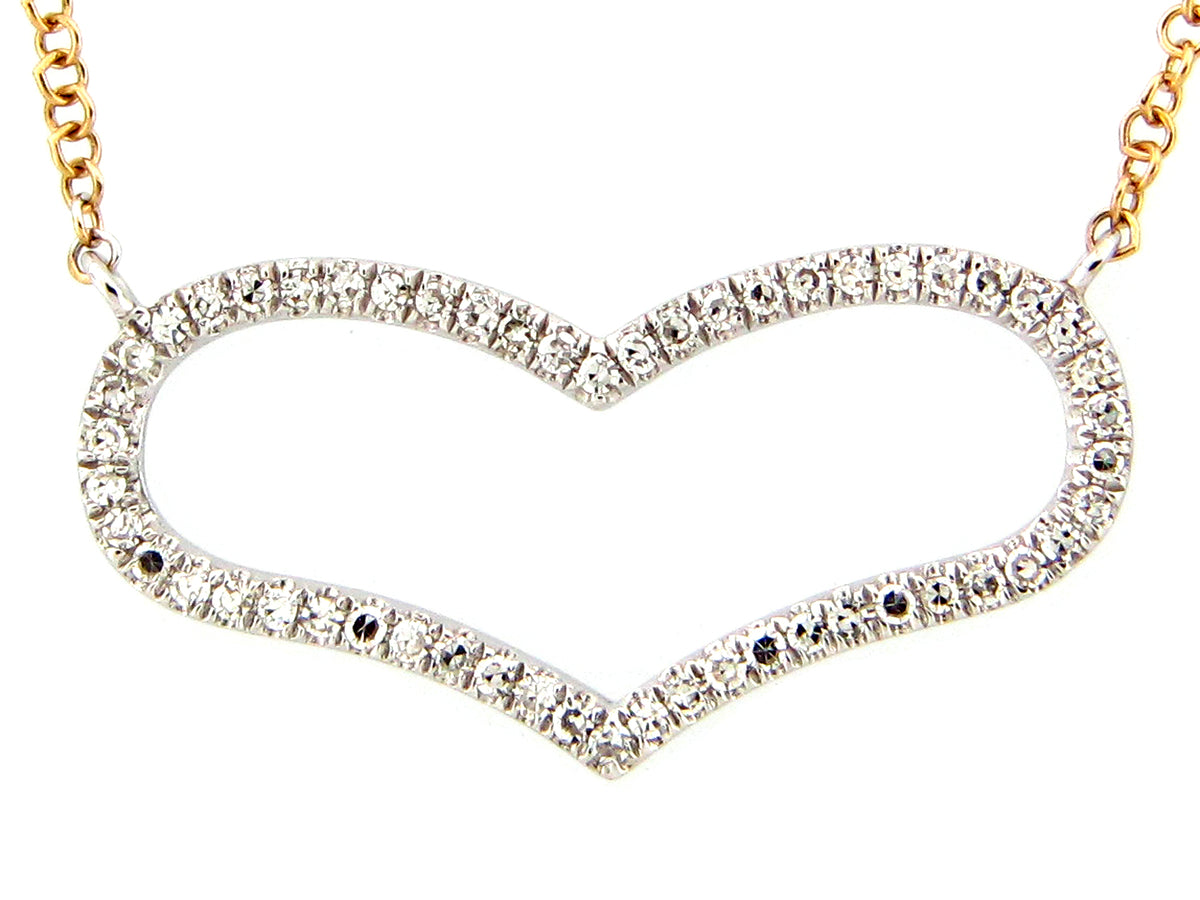 DIAMOND HEART PENDANT