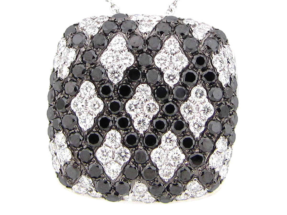 BLACK & WHITE DIAMOND PENDANT