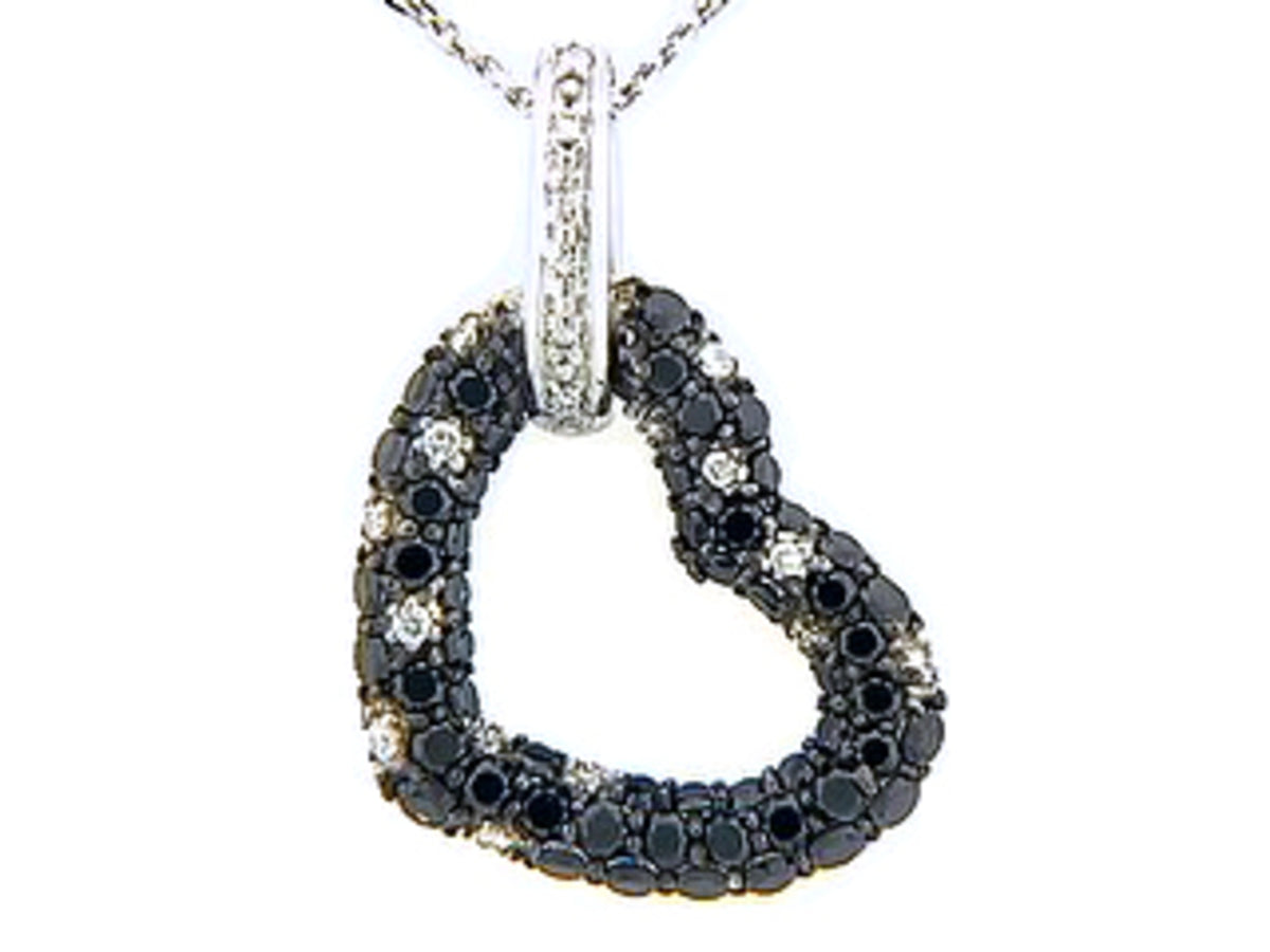 BLACK & WHITE DIAMOND PENDANT