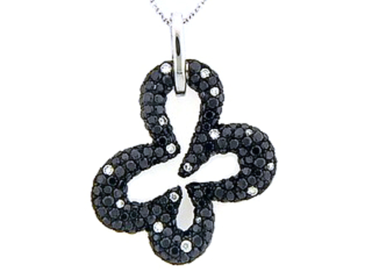 BLACK & WHITE DIAMOND PENDANT