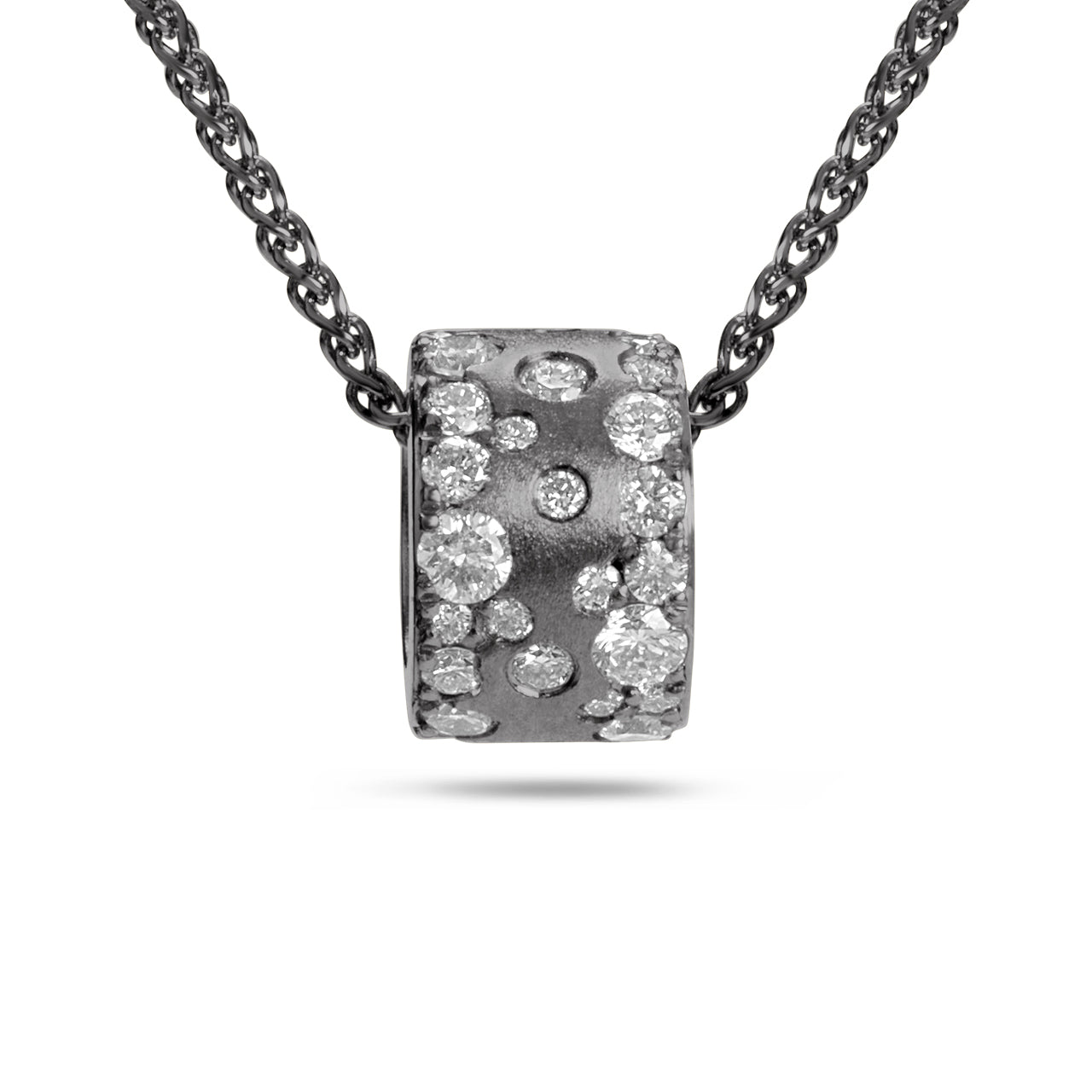 Diamond Confetti Duet Slider Necklace