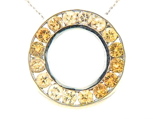 YELLOW SAPPHIRE PENDANT