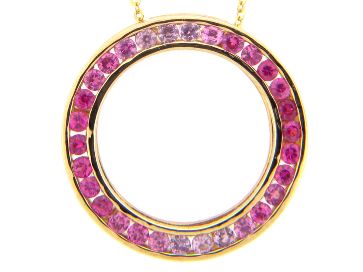 PINK SAPPHIRE PENDANT