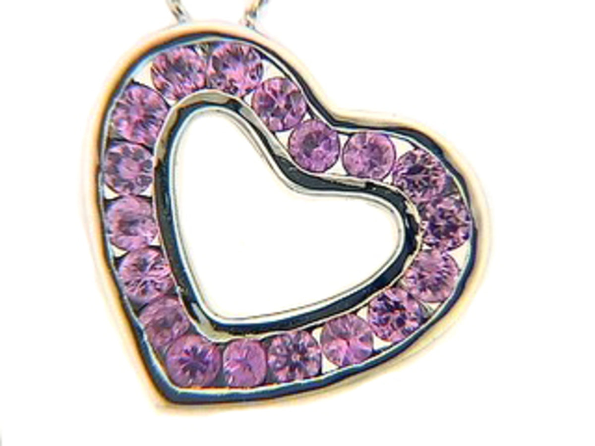 PINK SAPPHIRE PENDANT