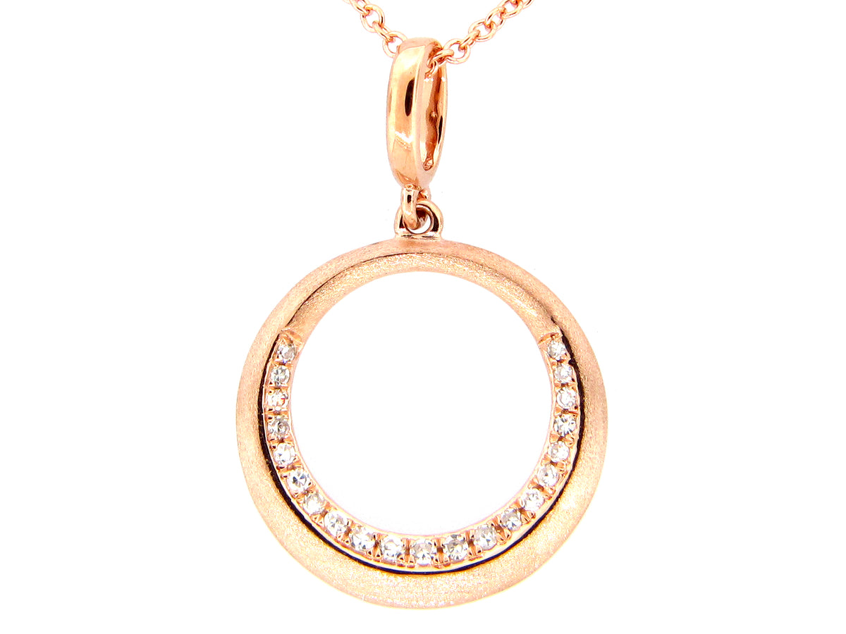 DIAMOND CIRCLE PENDANT