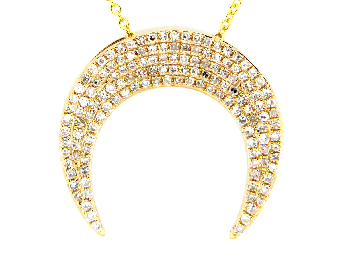 DIAMOND PENDANT, 14KY (N)