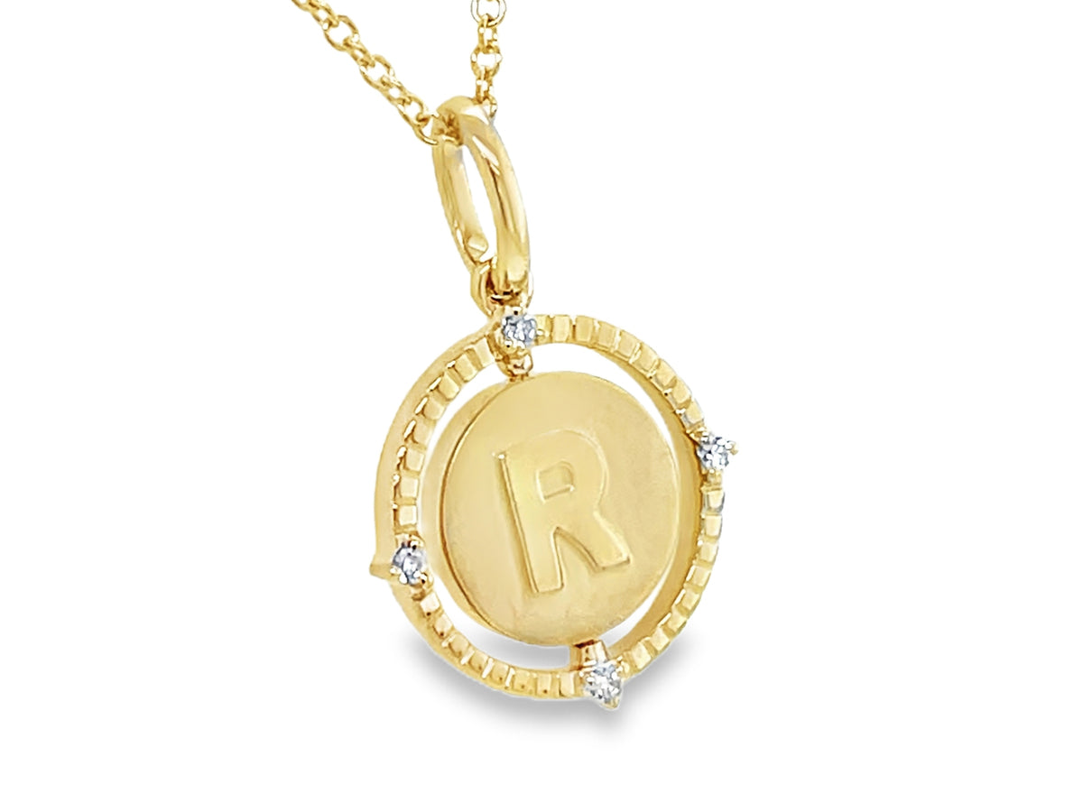 DIAMOND R/M FLIP DISC CUSTOM PENDANT,18"/16"