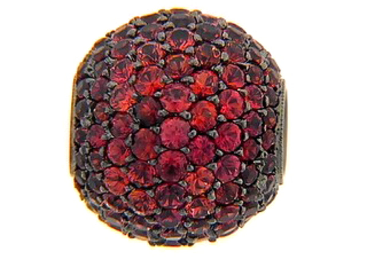 ORANGE SAPPHIRE PENDANT