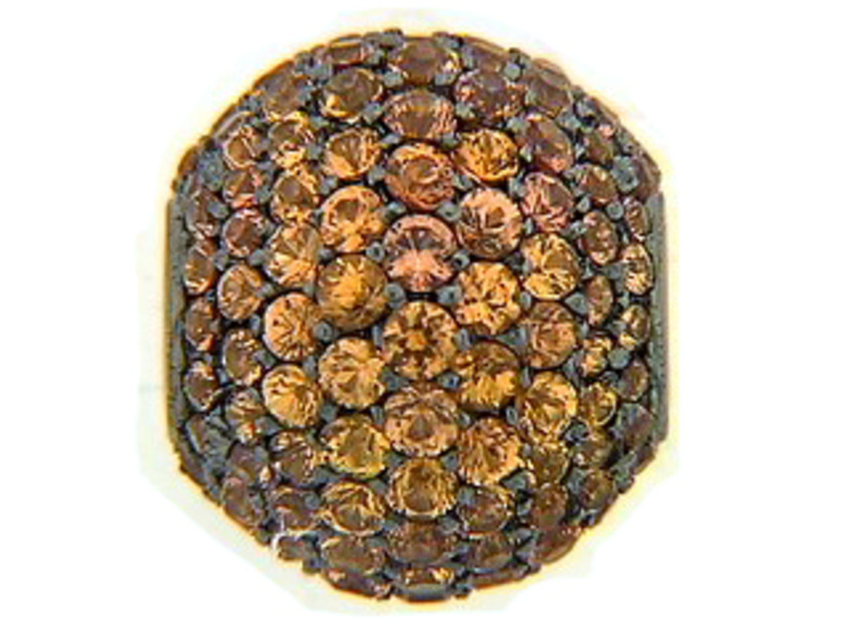 ORANGE SAPPHIRE PENDANT