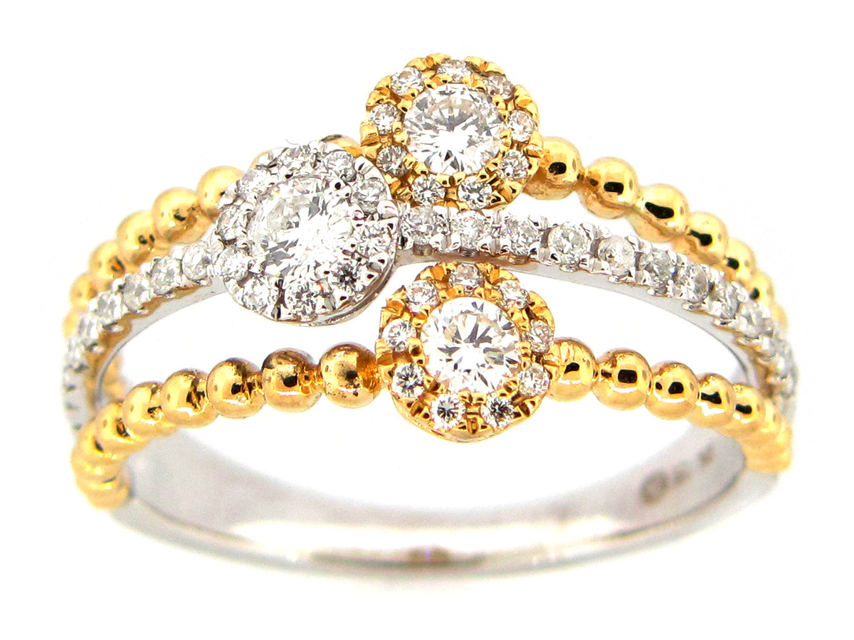 DIAMOND RING, 18KT (N)