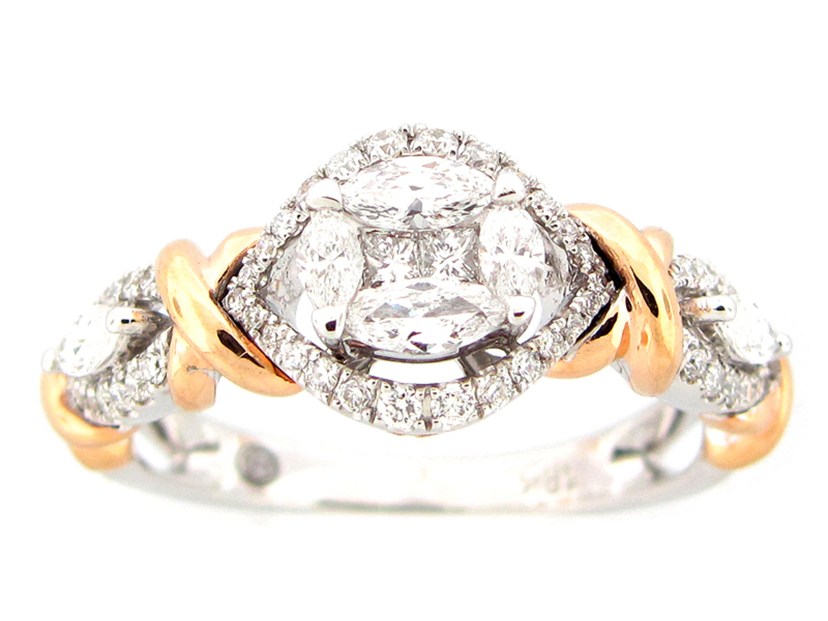 DIAMOND RING, 18KZ (N)