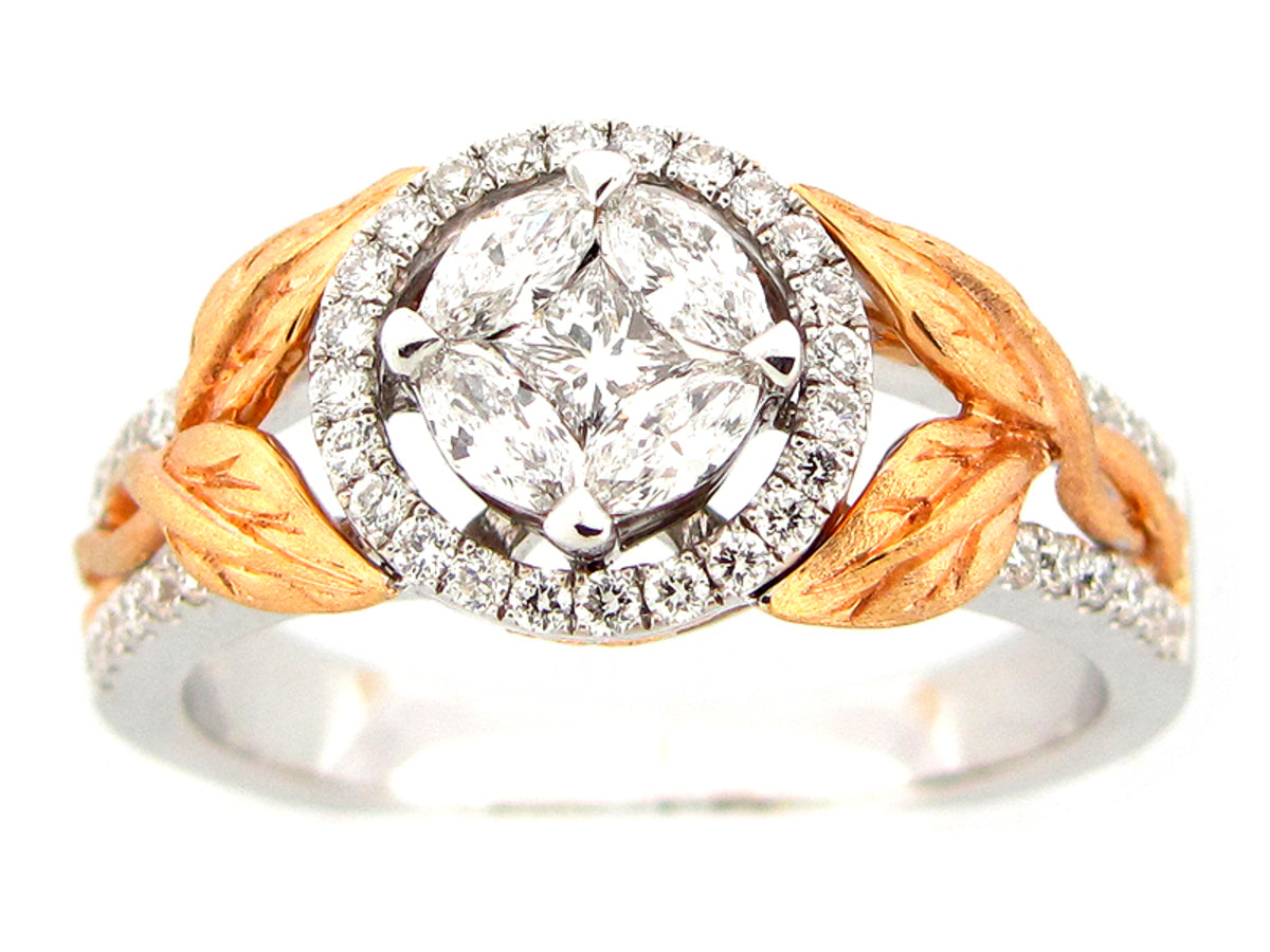 DIAMOND RING, 18KZ (N)