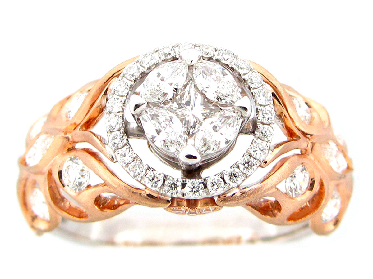 DIAMOND RING, 18KZ (N)