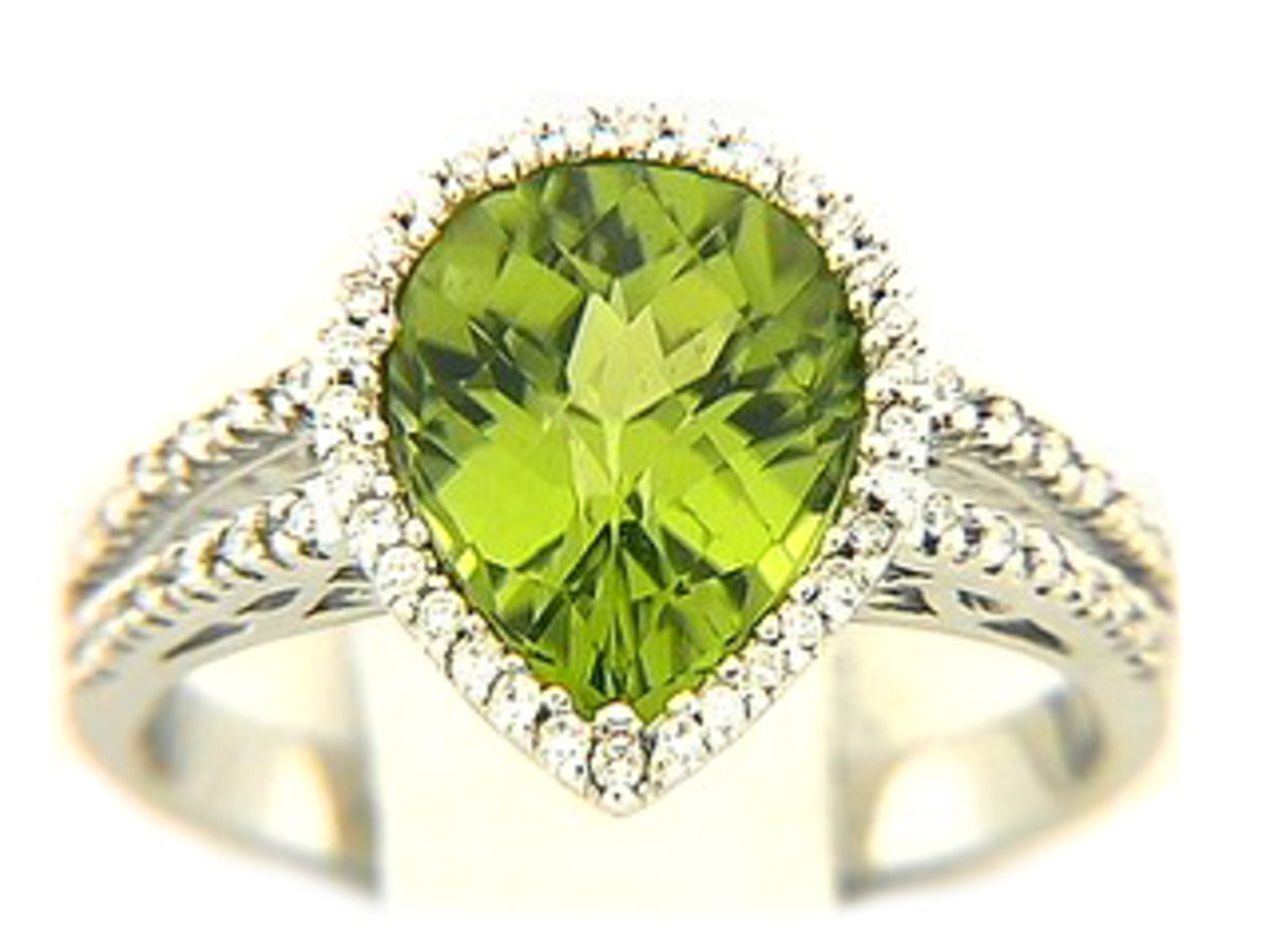 CHB PERIDOT & DIAMOND RING