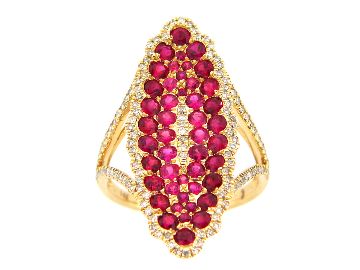 RUBY & DIAMOND RING