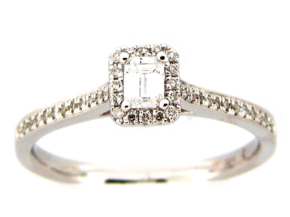 DIAMOND RING, 14KW (N)