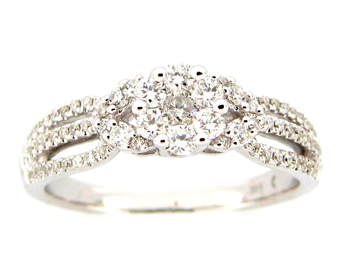 DIAMOND RING, 14KW (N)