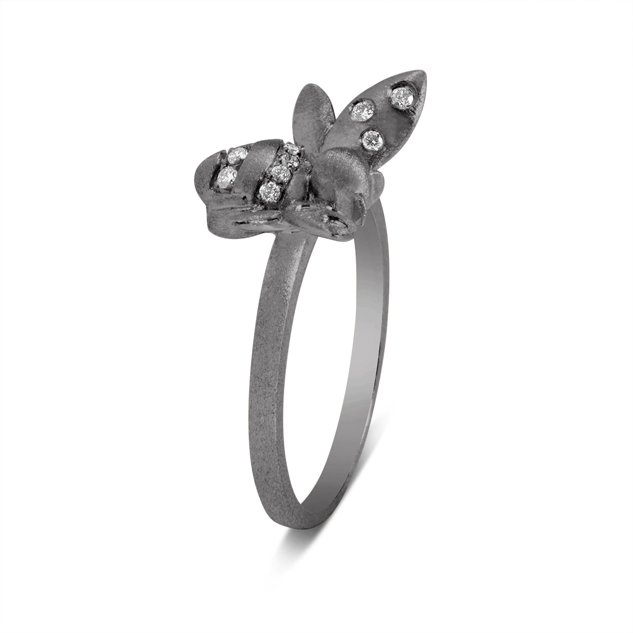 Diamond Confetti Bumble Bee Ring