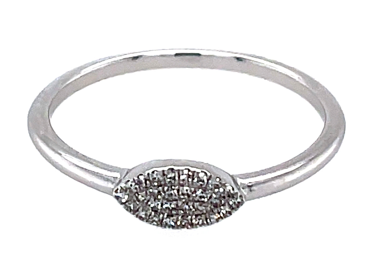 Diamond Marquis Ring, 14kw (N)