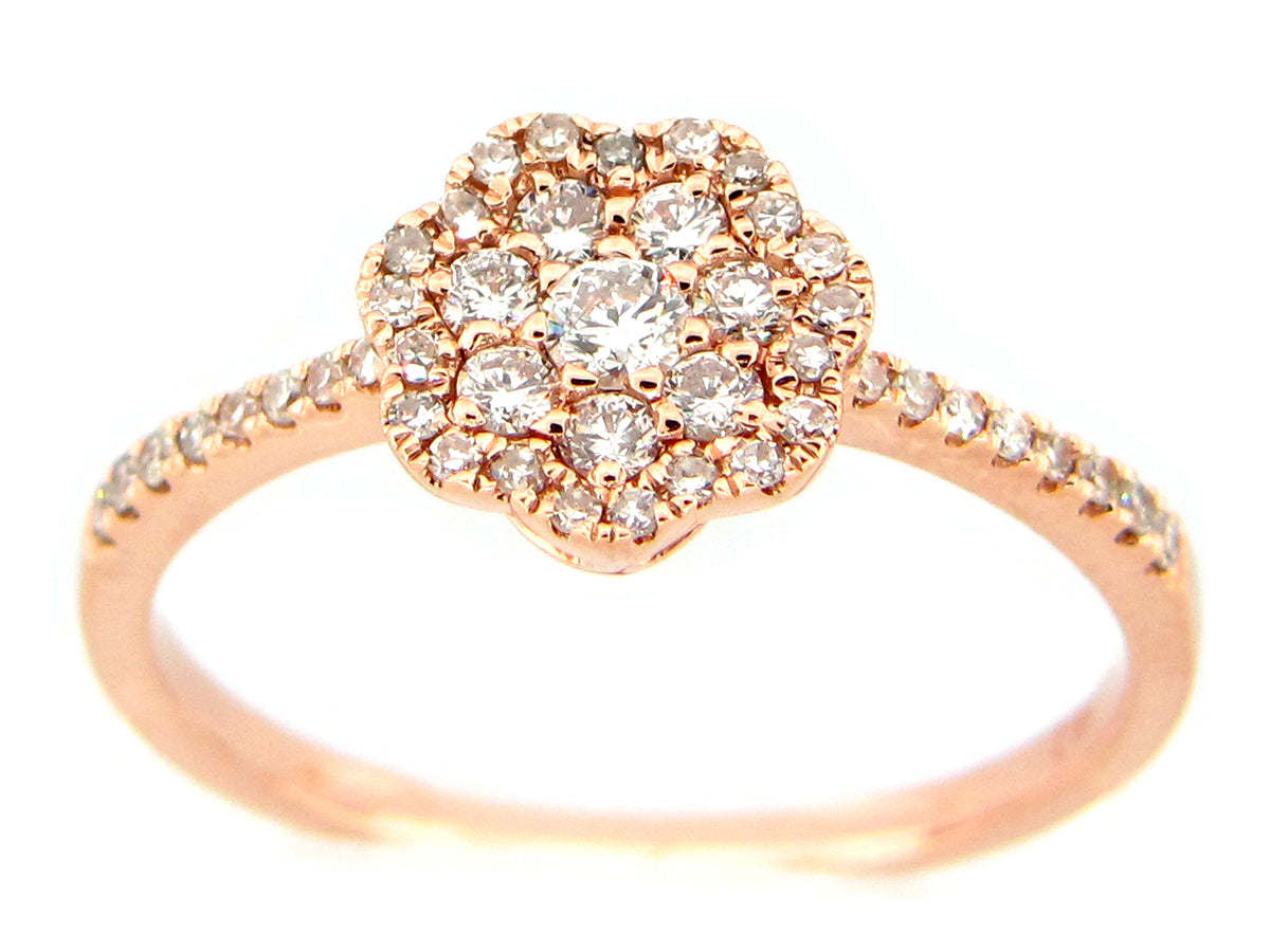 DIAMOND RING, 14KR (N)