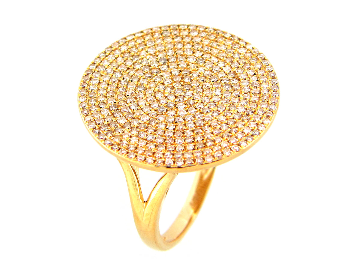 DIAMOND DISC RING