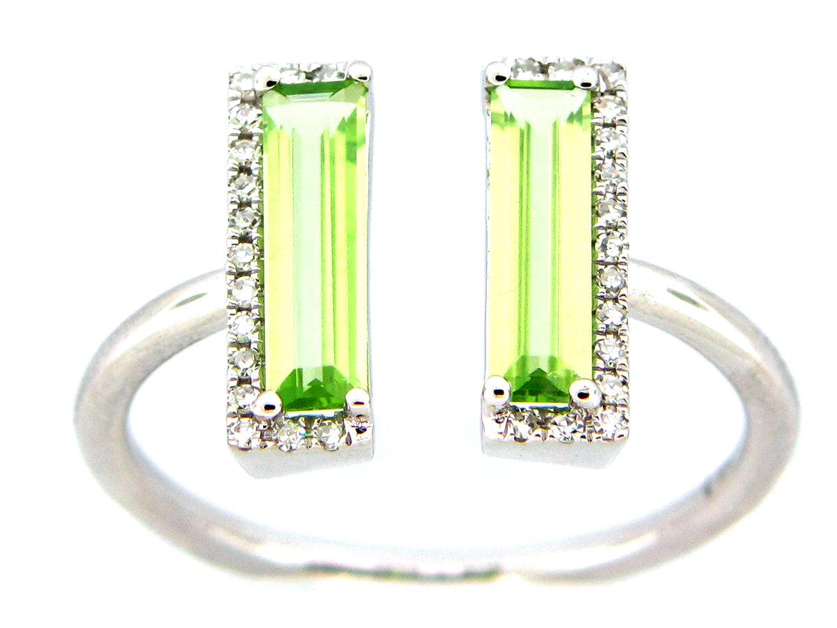 PERIDOT & DIAMOND RING