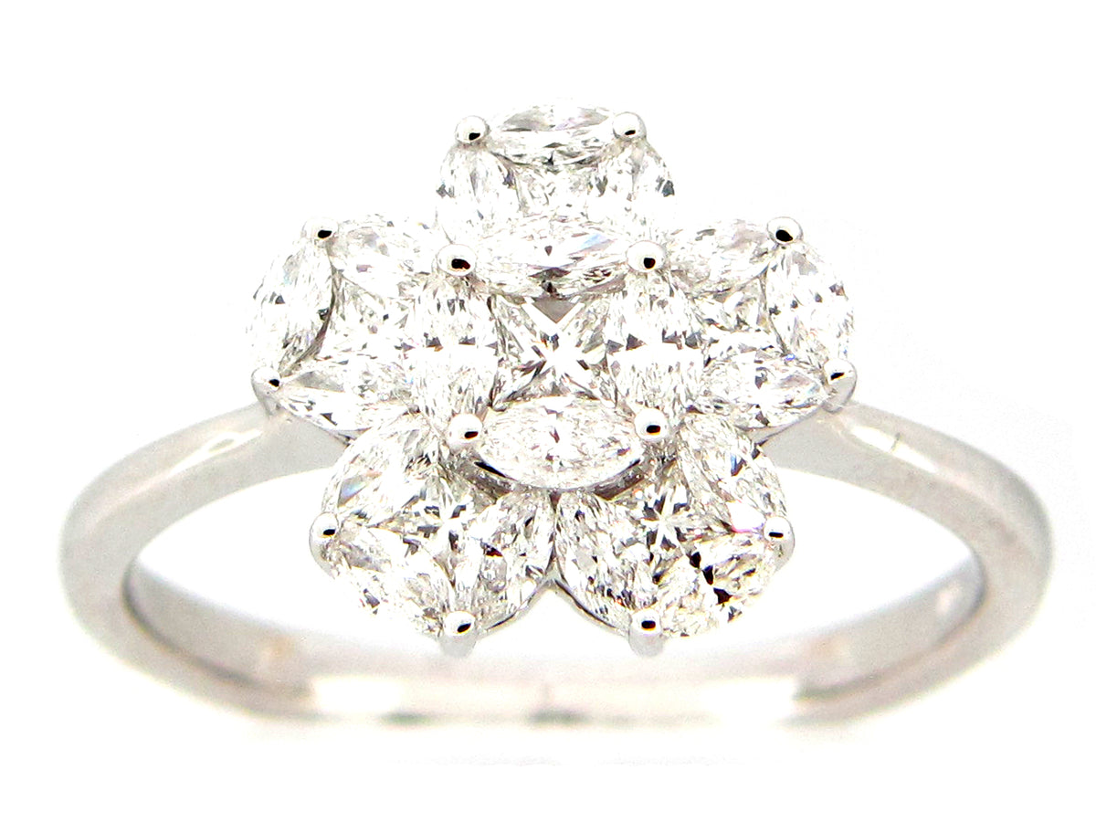 DIAMOND RING, 18KW (N)