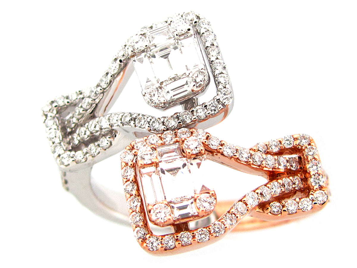 DIAMOND RING, 18KZ (N)