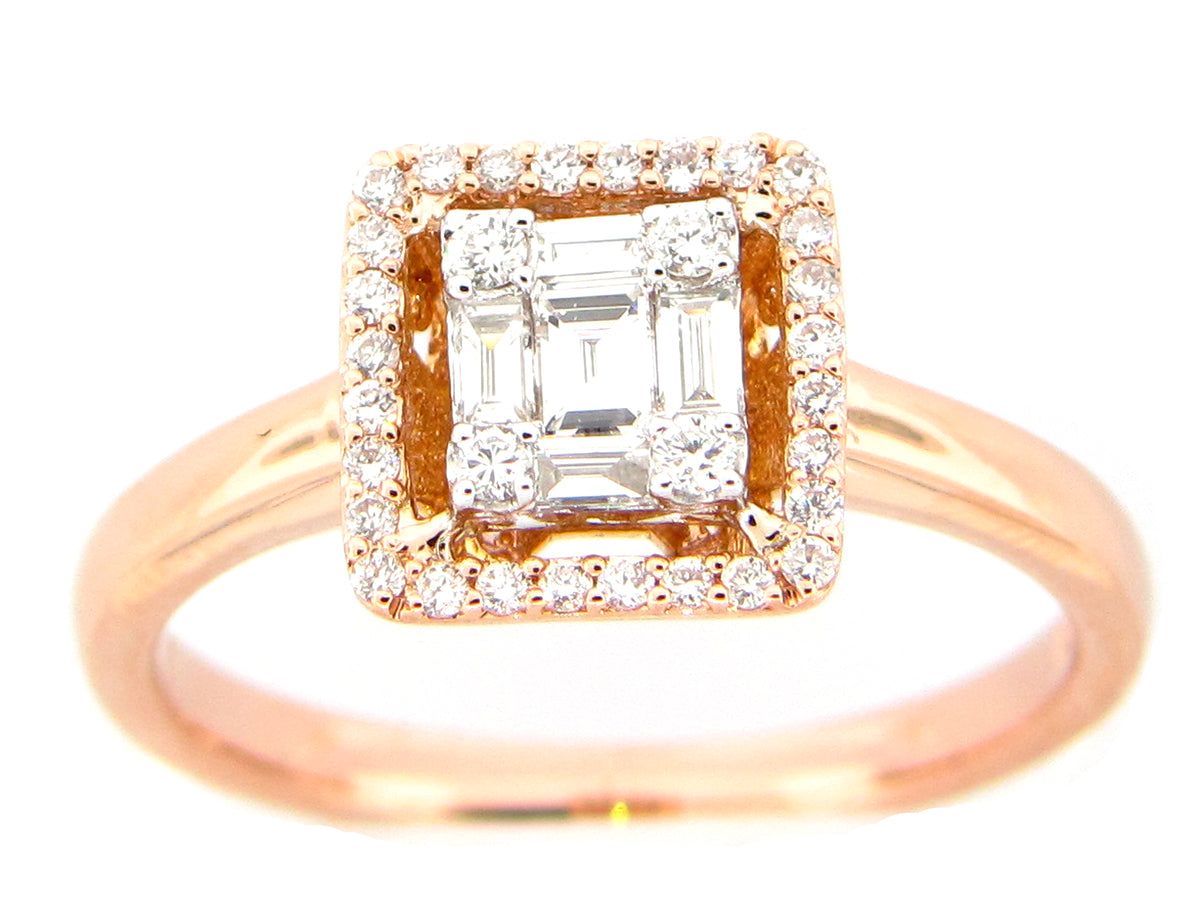 DIAMOND RING, 18KZ (N)