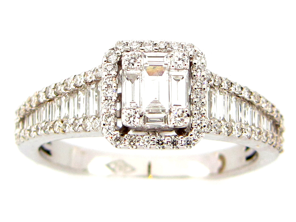 DIAMOND RING, 18KW (N)