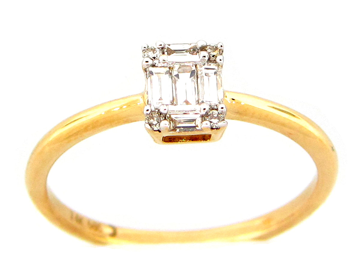 DIAMOND RING, 14KY (N)
