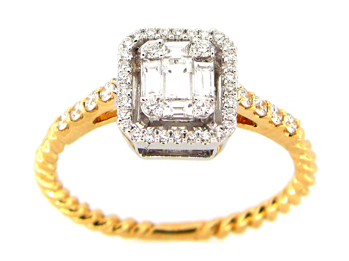 DIAMOND RING, 18KT (N)
