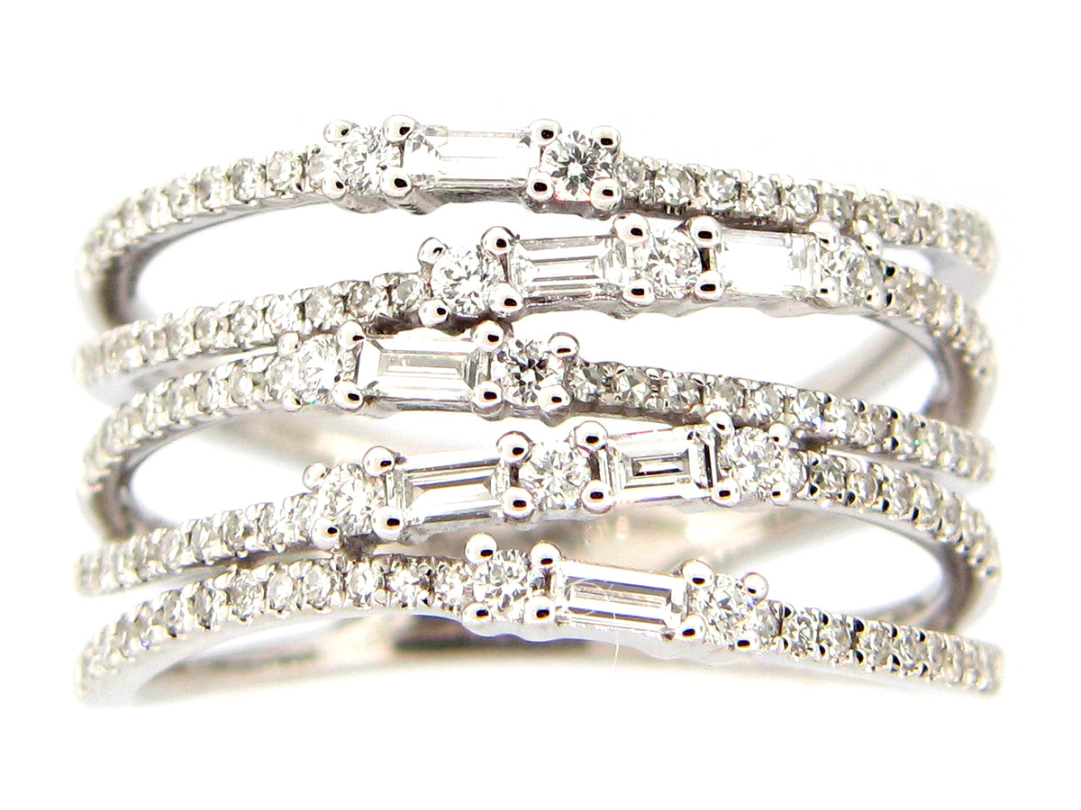 DIAMOND RING, 14KW (N)