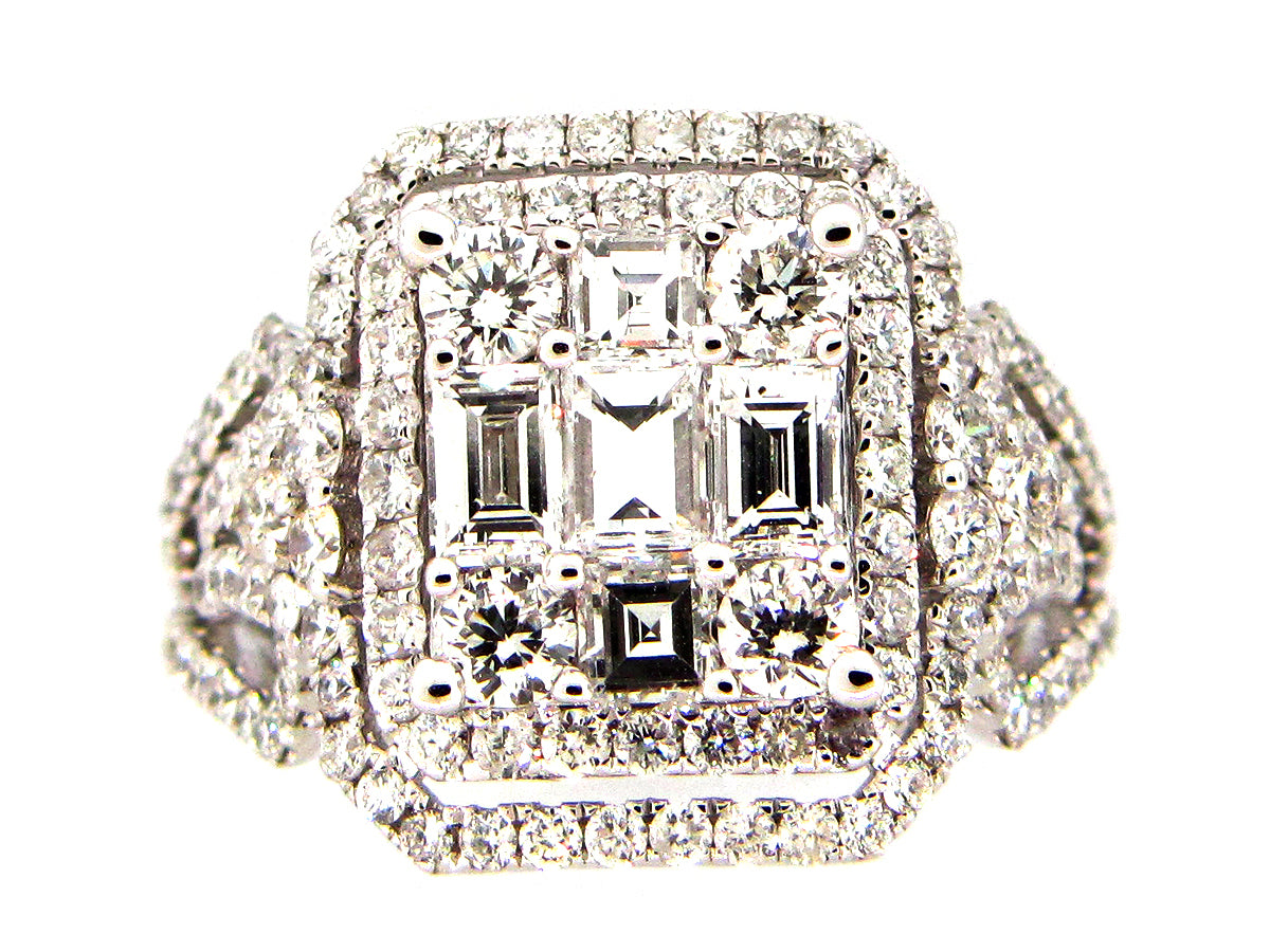 DIAMOND RING, 18KW (N)