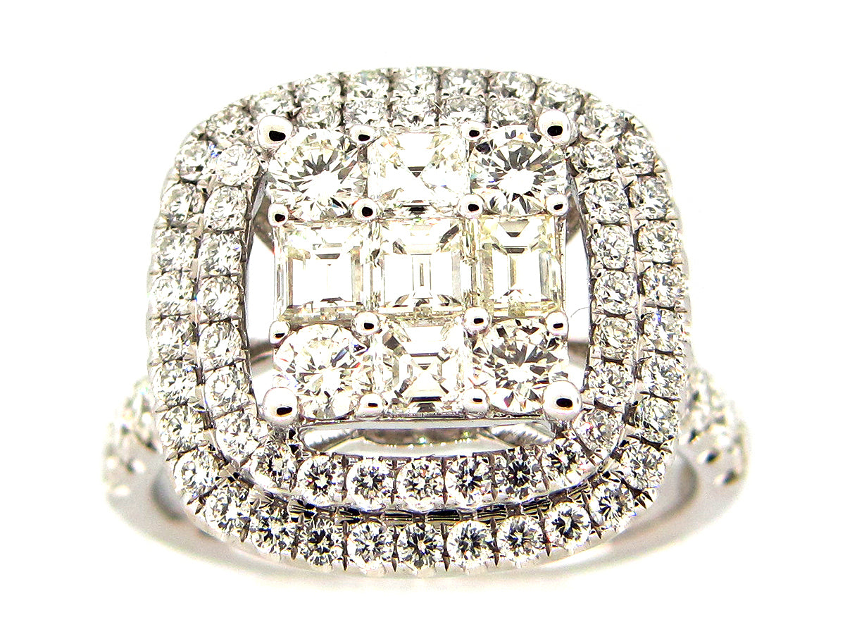 DIAMOND RING, 18KW (N)