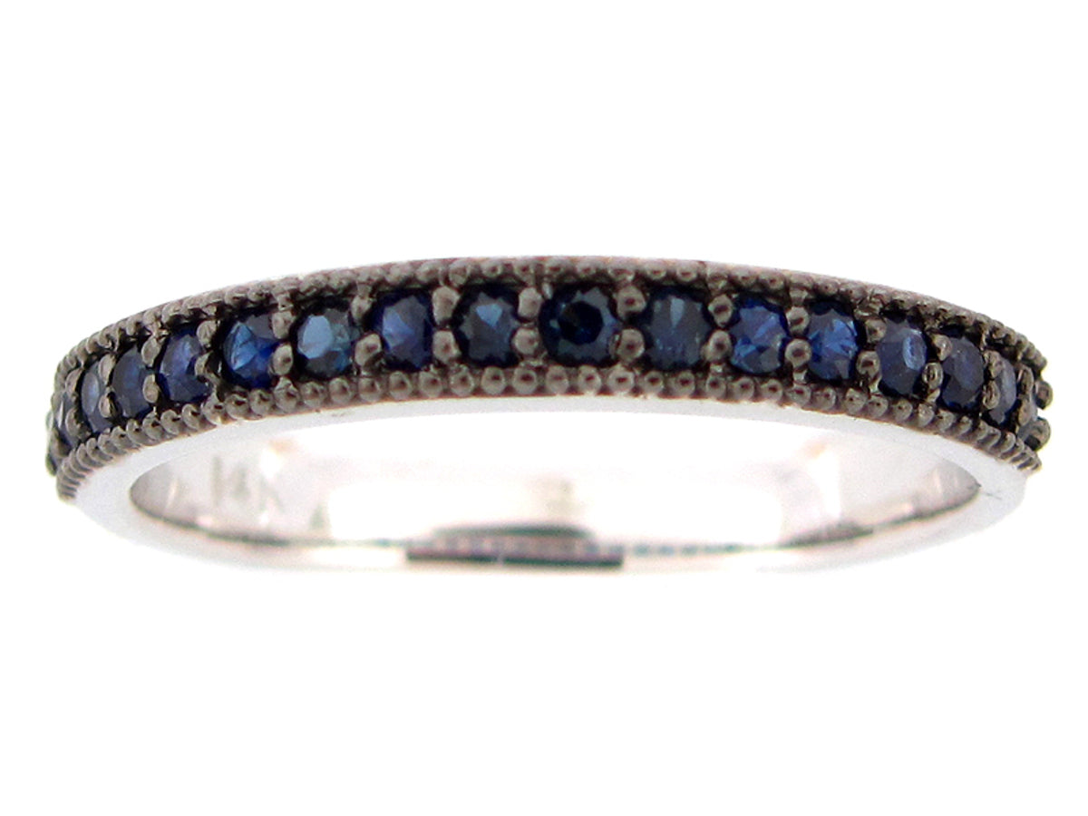 SAPPHIRE BAND, 14KW (H)