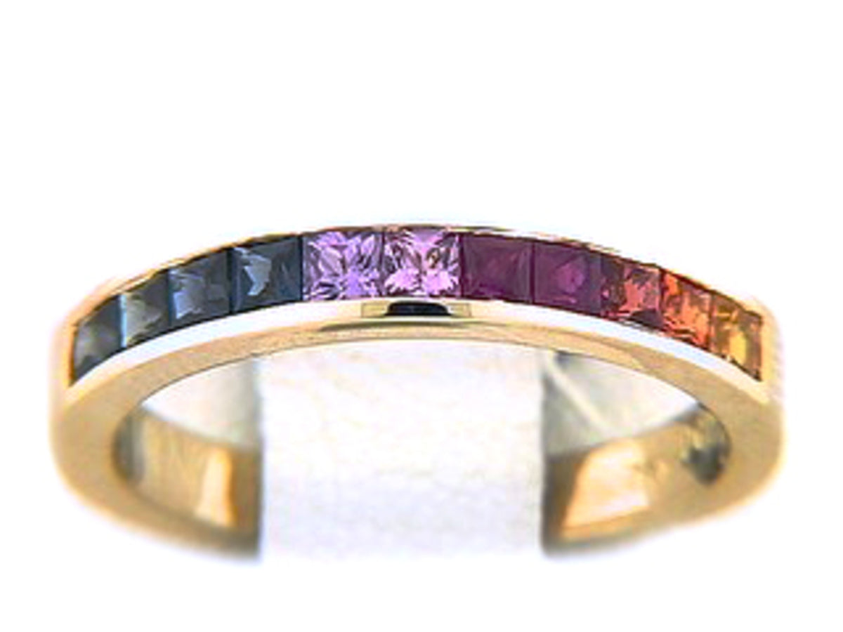 RAINBOW SAPPHIRE RING