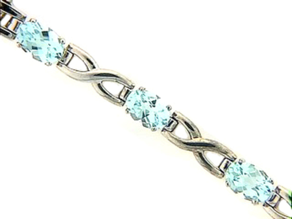 CHB SKY BLUE TOPAZ BRACELET