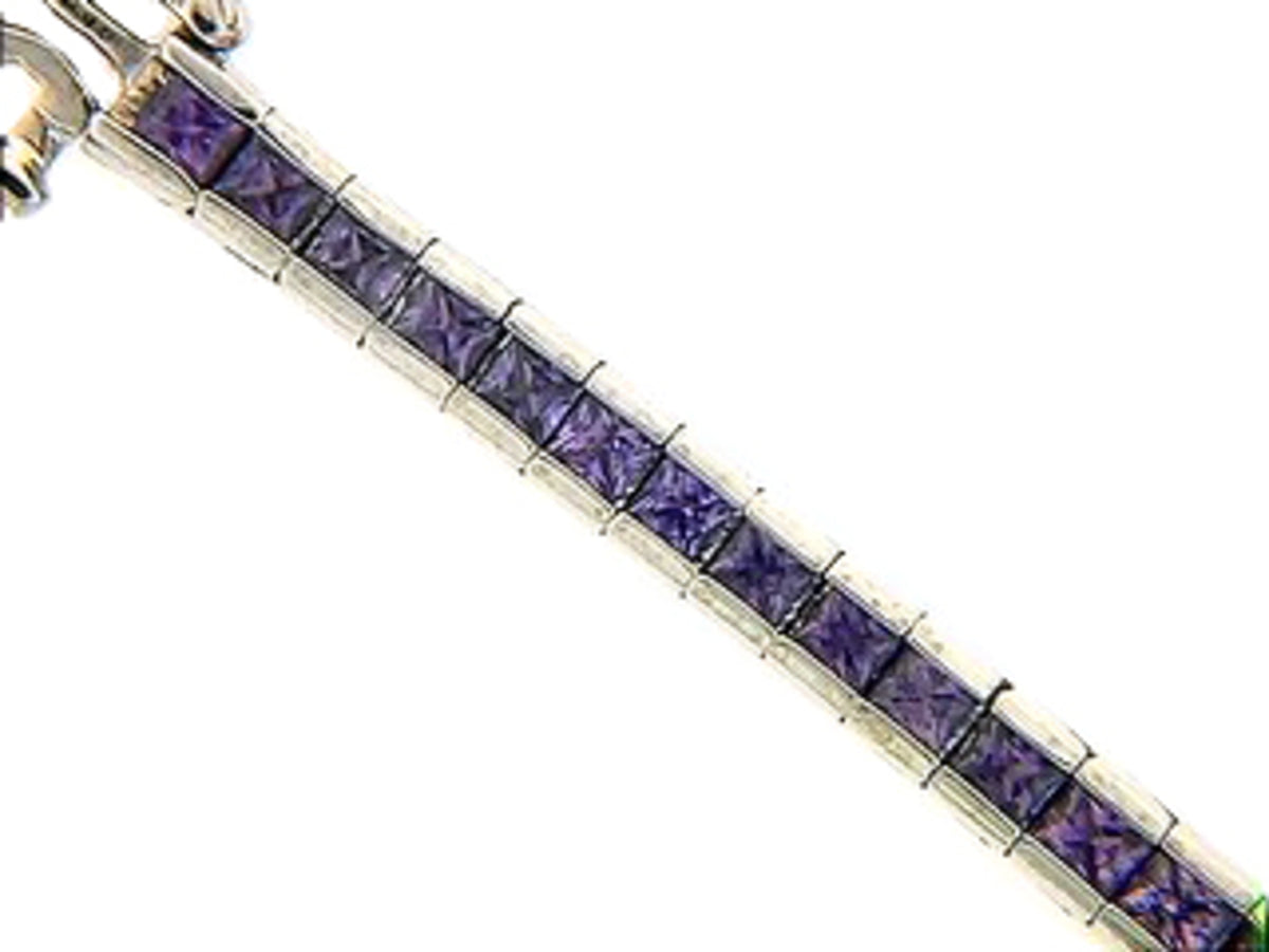 PURPLE SAPPHIRE BRACELET